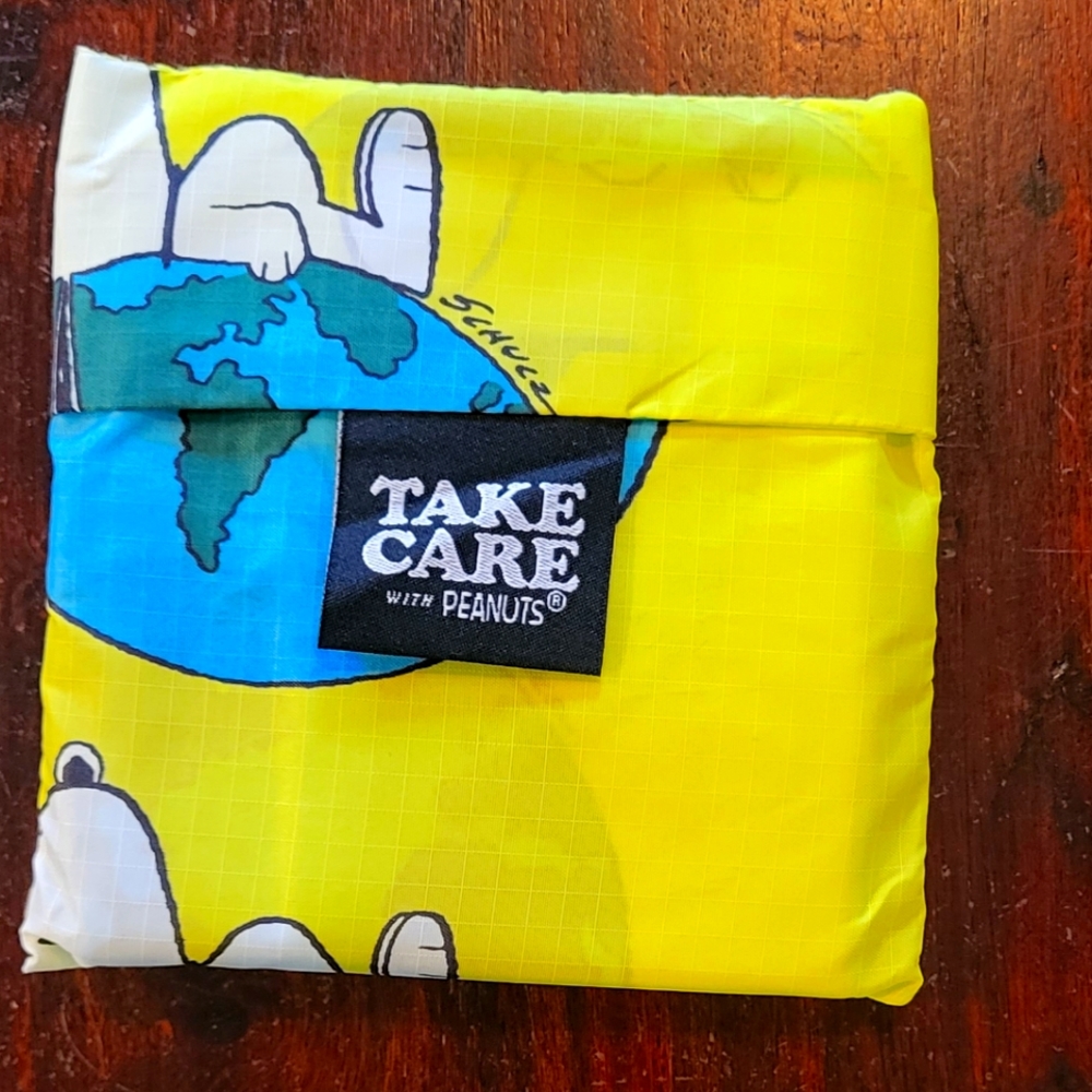 BAGGU X PEANUTS standard reusable bag. NWOT